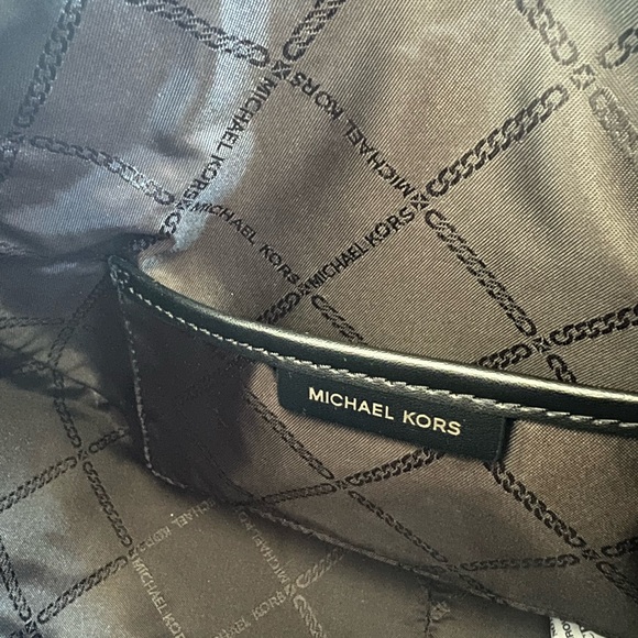 NWT MICHAEL KORS CHERYL MEDIUM MESSENGER HOBO LEATHER BAG - Picture 7 of 7